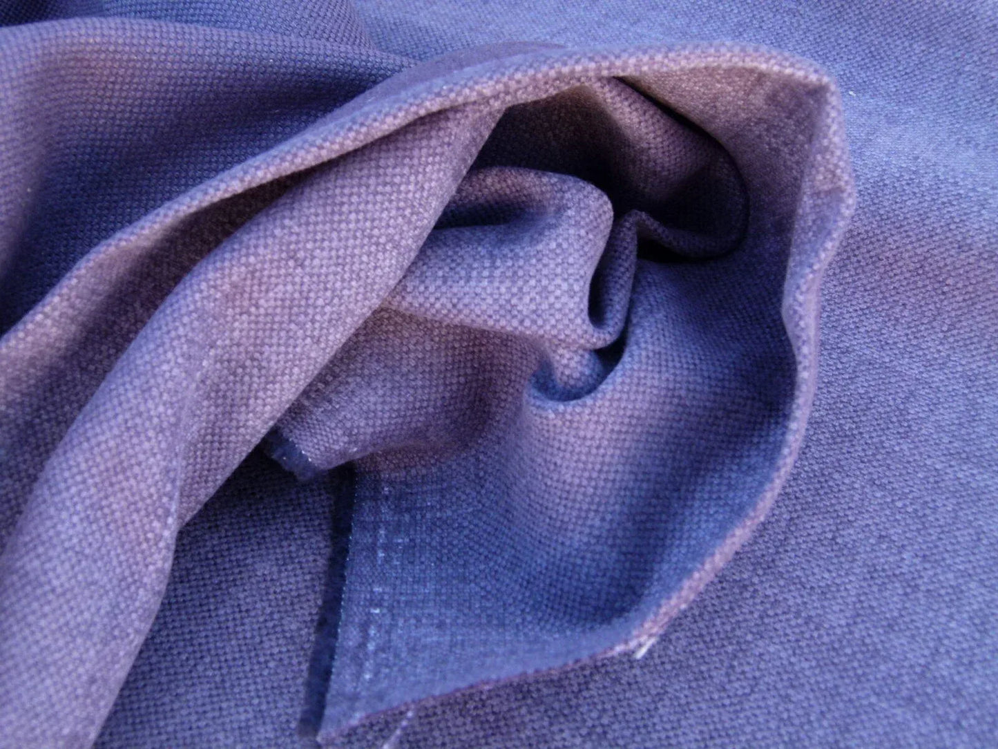 Scalamandre Caleido Viola Scuro Deep Purple Cotton Linen  Old World Weavers Heavy MSRP USD 120/y