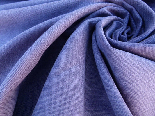 Scalamandre Caleido Viola Scuro Deep Purple Cotton Linen  Old World Weavers Heavy MSRP USD 120/y