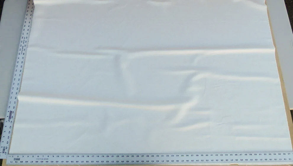 1 yard Scalamandre Old World Weavers  Print Cloth Oyster White  Linen Cotton MSRP USD 79/Y