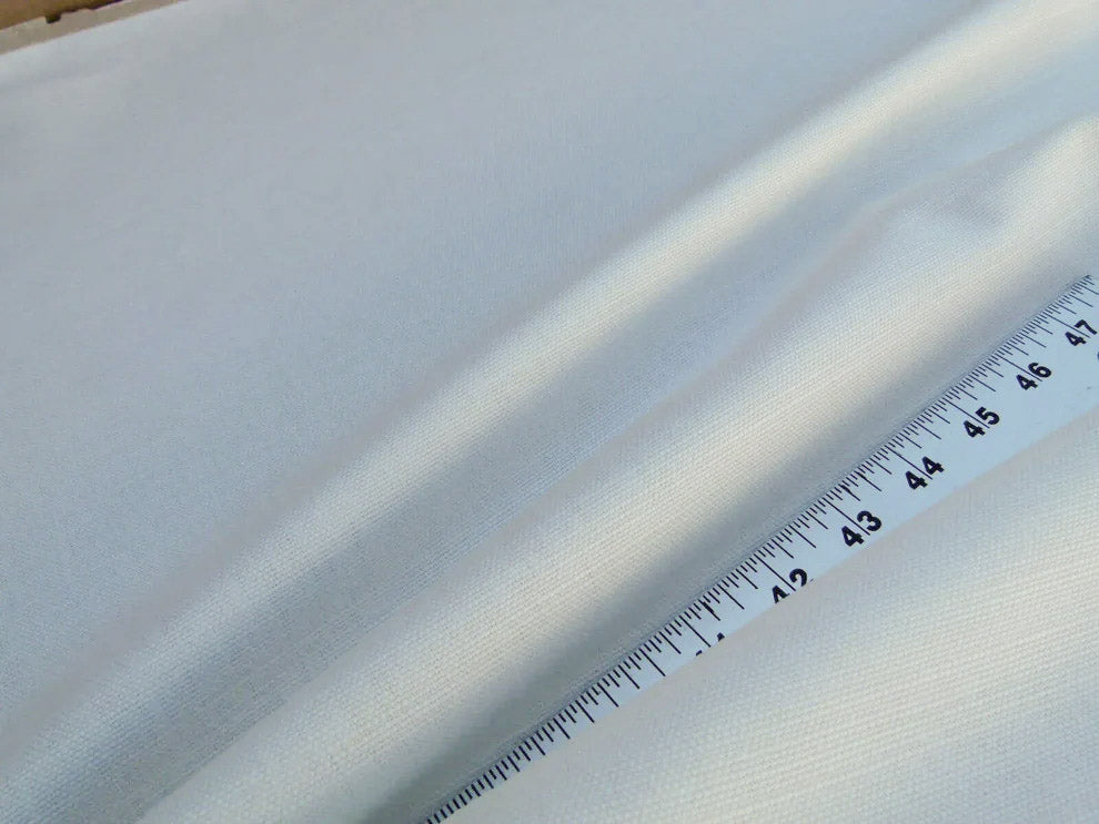 1 yard Scalamandre Old World Weavers  Print Cloth Oyster White  Linen Cotton MSRP USD 79/Y