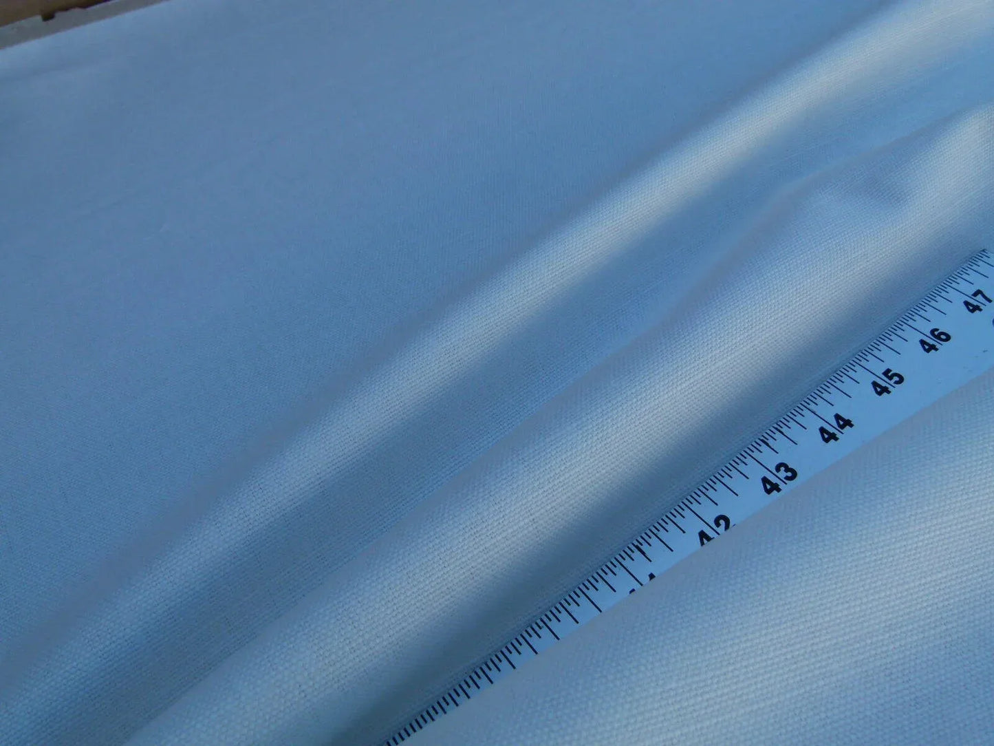 Scalamandre  Print Cloth Oyster White  Linen Cotton MSRP USD 79/Y  Old World Weavers