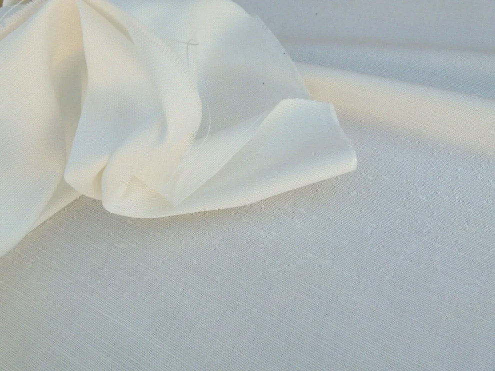 1 yard Scalamandre Old World Weavers  Print Cloth Oyster White  Linen Cotton MSRP USD 79/Y