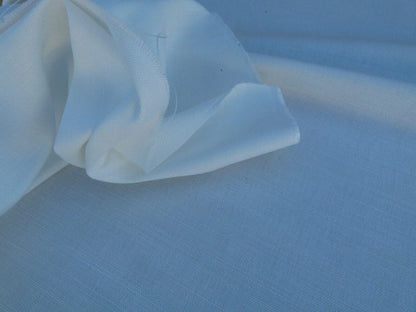 Scalamandre  Print Cloth Oyster White  Linen Cotton MSRP USD 79/Y  Old World Weavers