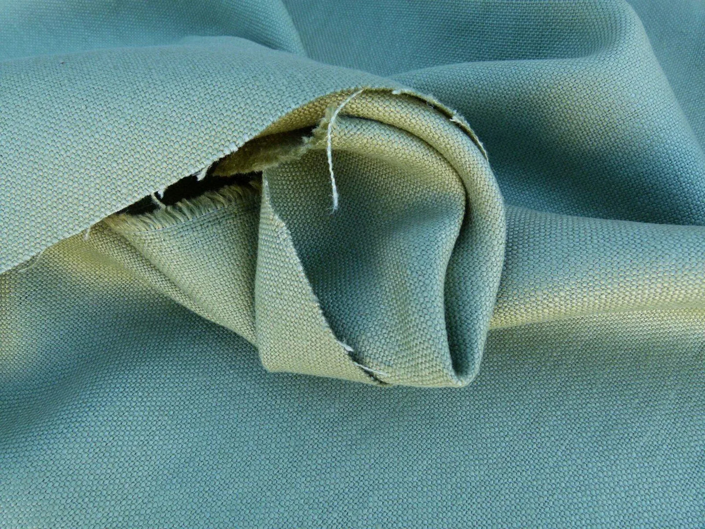 Scalamandre Isi Verde  Green 100% Linen MSRP USD 138/yd Old World Weavers