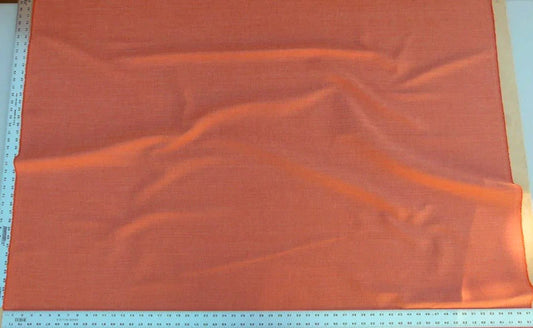 Scalamandre Caleido Arancio Orange Cotton Linen  Old World Weavers Heavy MSRP USD 120/y