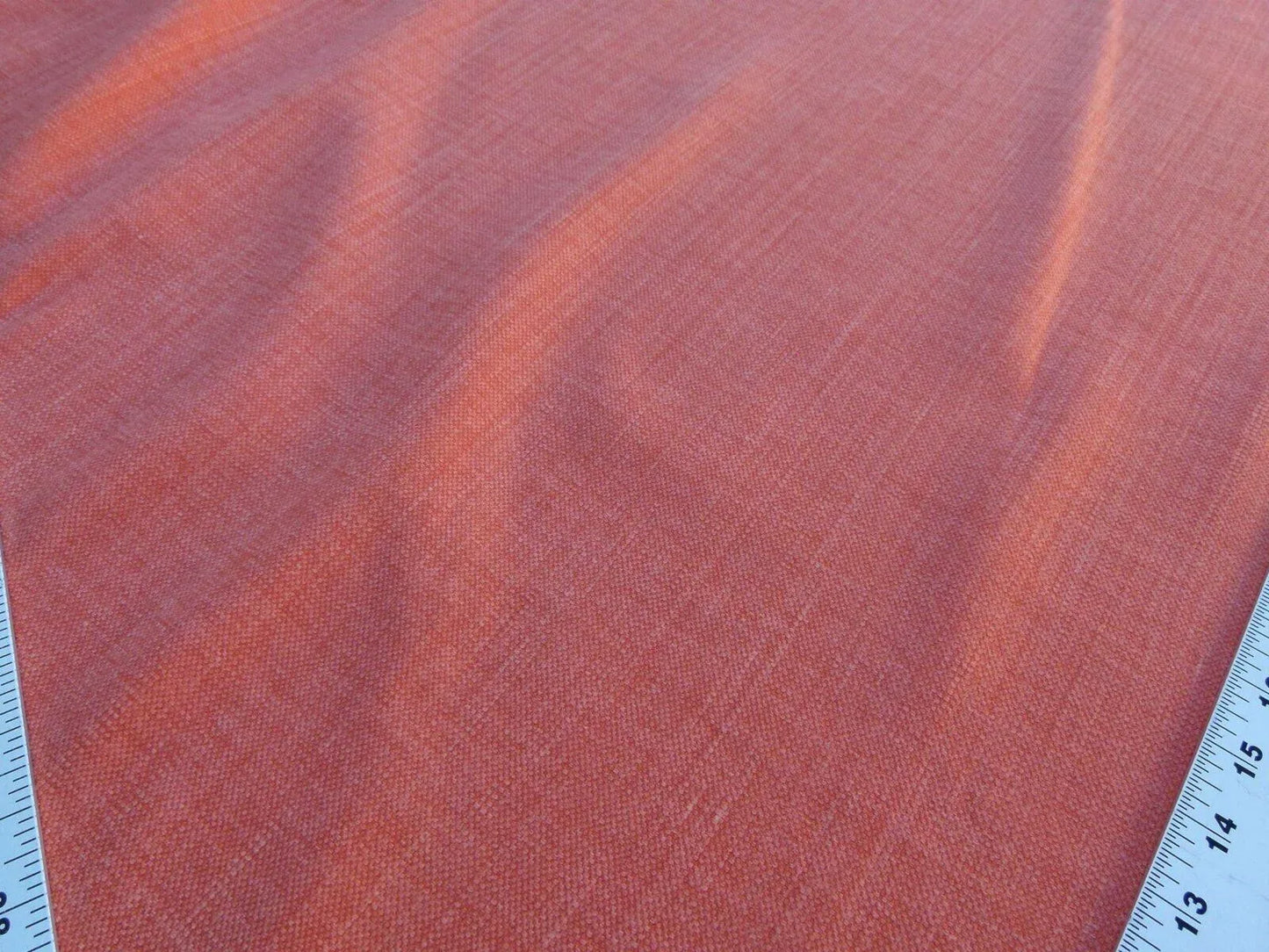 Scalamandre Caleido Arancio Red Pink Orange Cotton Linen  Old World Weavers Heavy MSRP USD 120/y