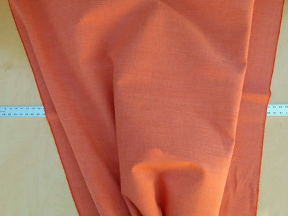 Scalamandre Caleido Arancio Orange Cotton Linen  Old World Weavers Heavy MSRP USD 120/y