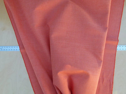 Scalamandre Caleido Arancio Red Pink Orange Cotton Linen  Old World Weavers Heavy MSRP USD 120/y