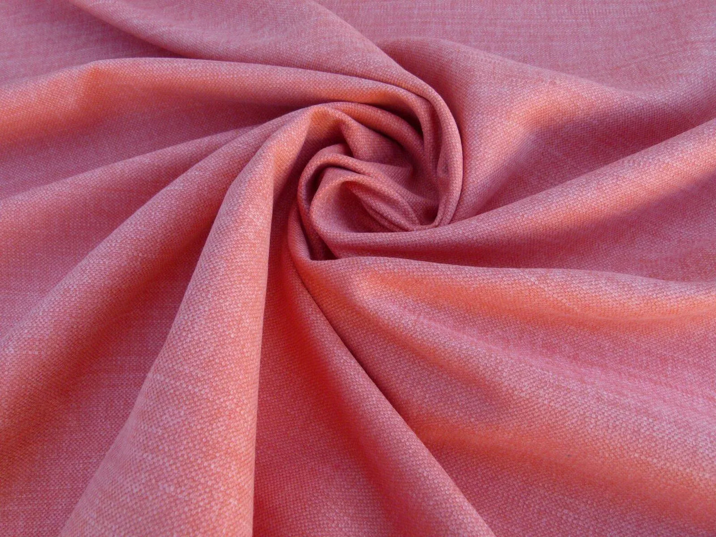 Scalamandre Caleido Arancio Red Pink Orange Cotton Linen  Old World Weavers Heavy MSRP USD 120/y