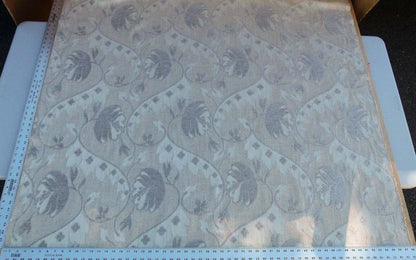 Scalamandre  Alden Froth Wavy Floral Stripe Heavy Chenille Old World Weavers MSRP USD 288/Y