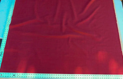 Scalamandre Caleido Rosso Red Cotton Linen  Old World Weavers Heavy MSRP USD 120/y
