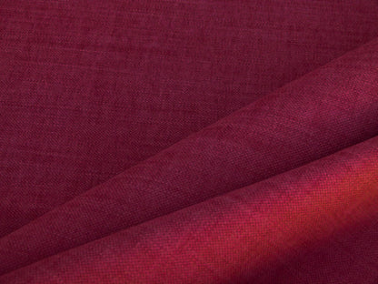 Scalamandre Caleido Rosso Red Cotton Linen  Old World Weavers Heavy MSRP USD 120/y