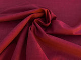 Scalamandre Caleido Rosso Red Cotton Linen  Old World Weavers Heavy MSRP USD 120/y