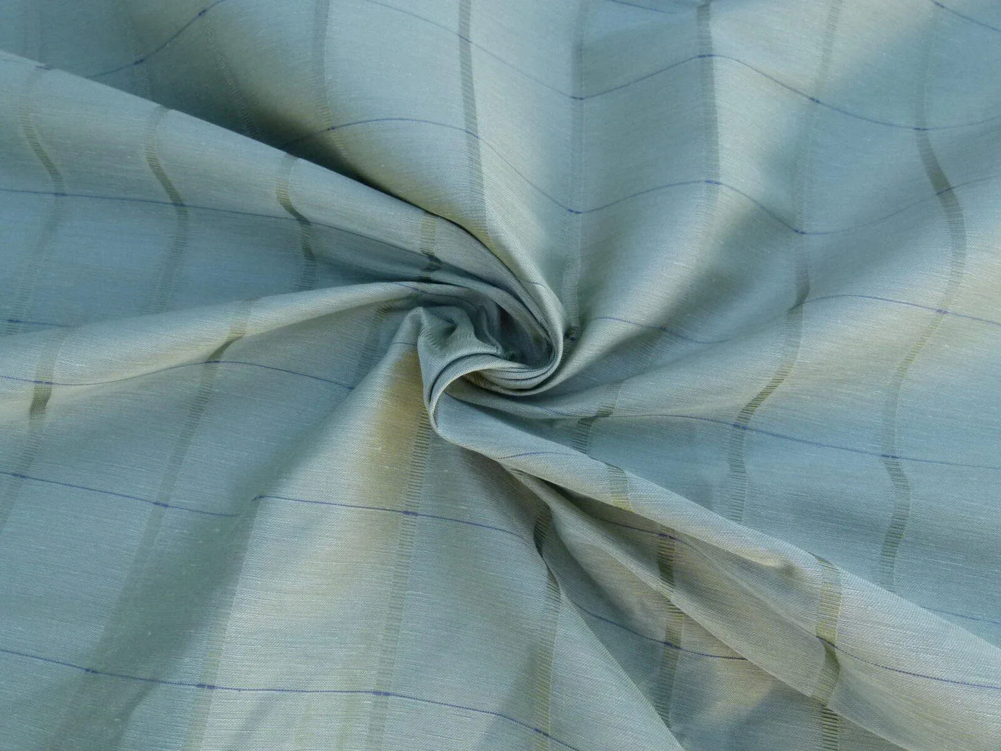 Scalamandre Jackson Square Pine Green Watkins Silk Linen Plaid MSRP USD 112/Y 41"wide