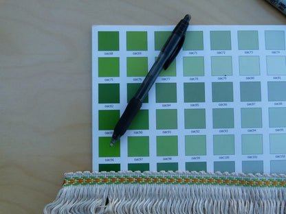 By Yard Scalamandre 100% Silk Fringe Off White Yellow Green Apricot MSRP USD 197/Y