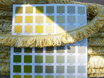 Scalamandre Old World Weavers Troyes Yellows Silk Loop Trim Rp308/y