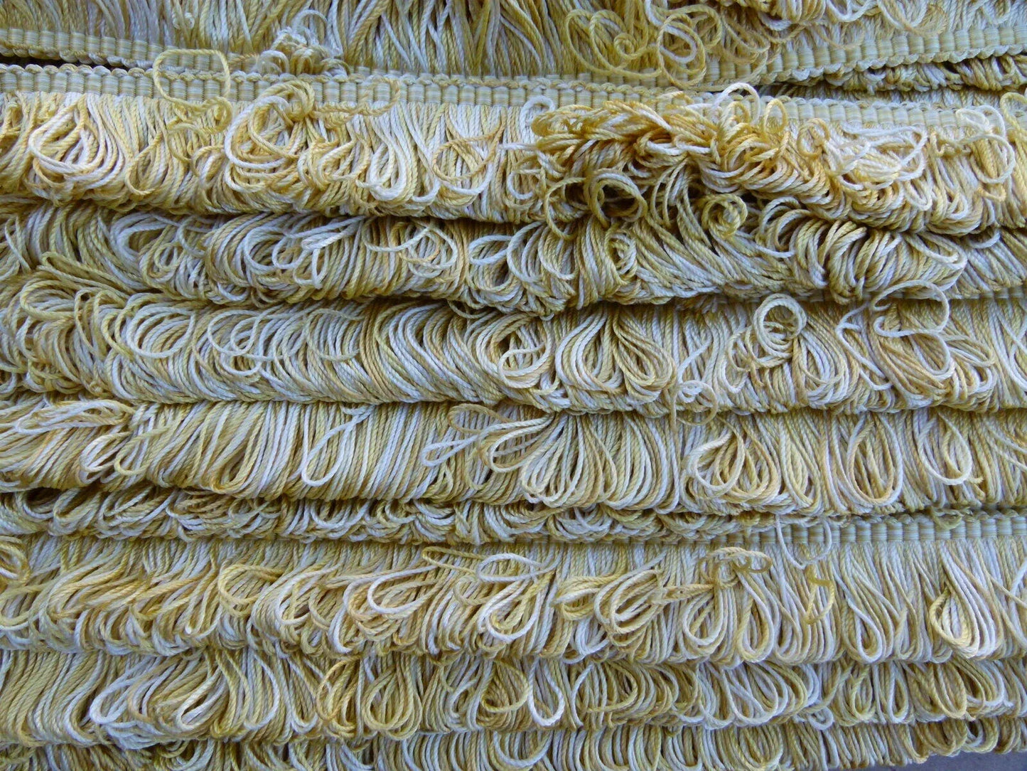 Scalamandre Old World Weavers Troyes Yellows Silk Loop Trim Rp308/y