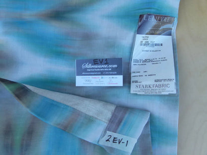 2 Ev1 2y Scalamandre Calypso Lagon Print