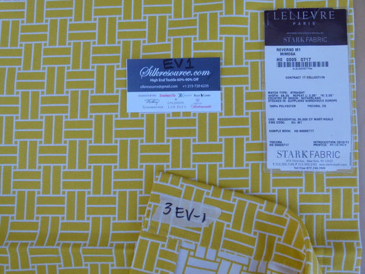 3 Ev1 Scalamandre 2y Reverso Mimosa Reversible