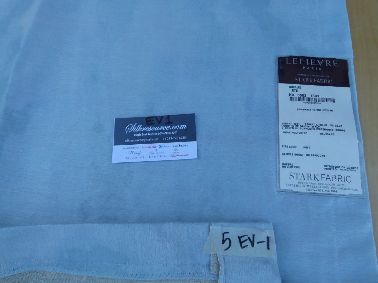 5 Ev1 2y Scalamandre Cirrus Ete Pale Blue