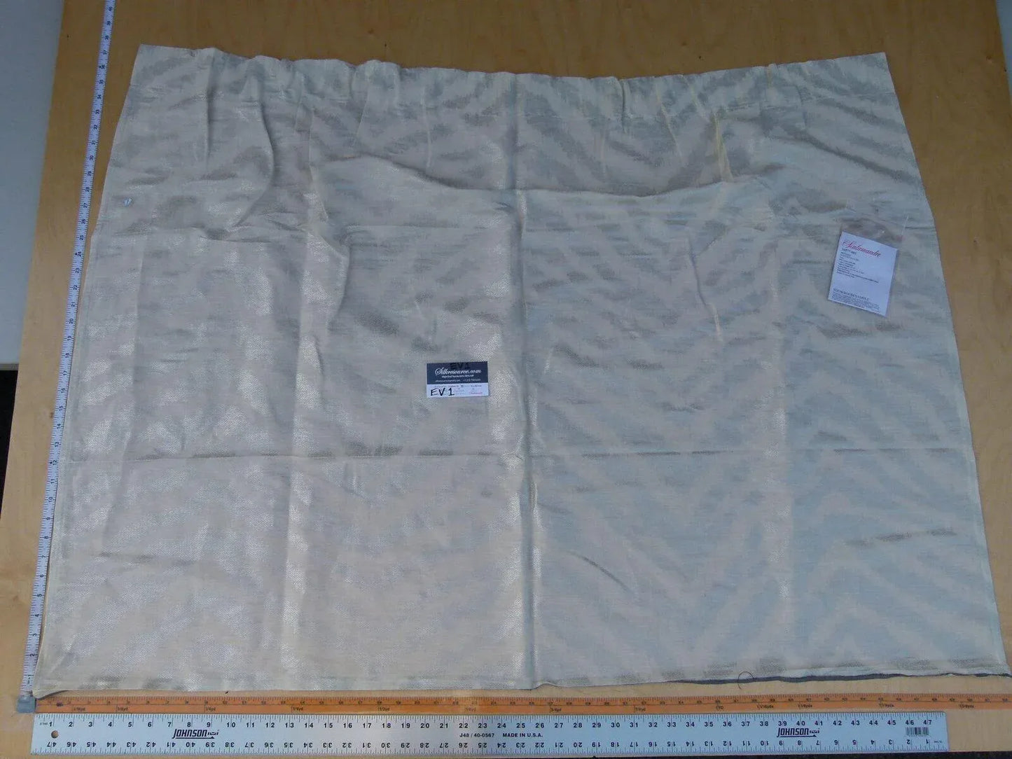 13 Ev1 1y Scalamandre Bengali Modern Nature Champagne Tan Tiger Print