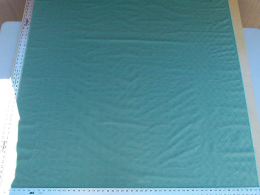 Scalamandre Bangalore Milan Green Blue 100% Silk Fish Scale Ocean Wave MSRP USD 148/Y