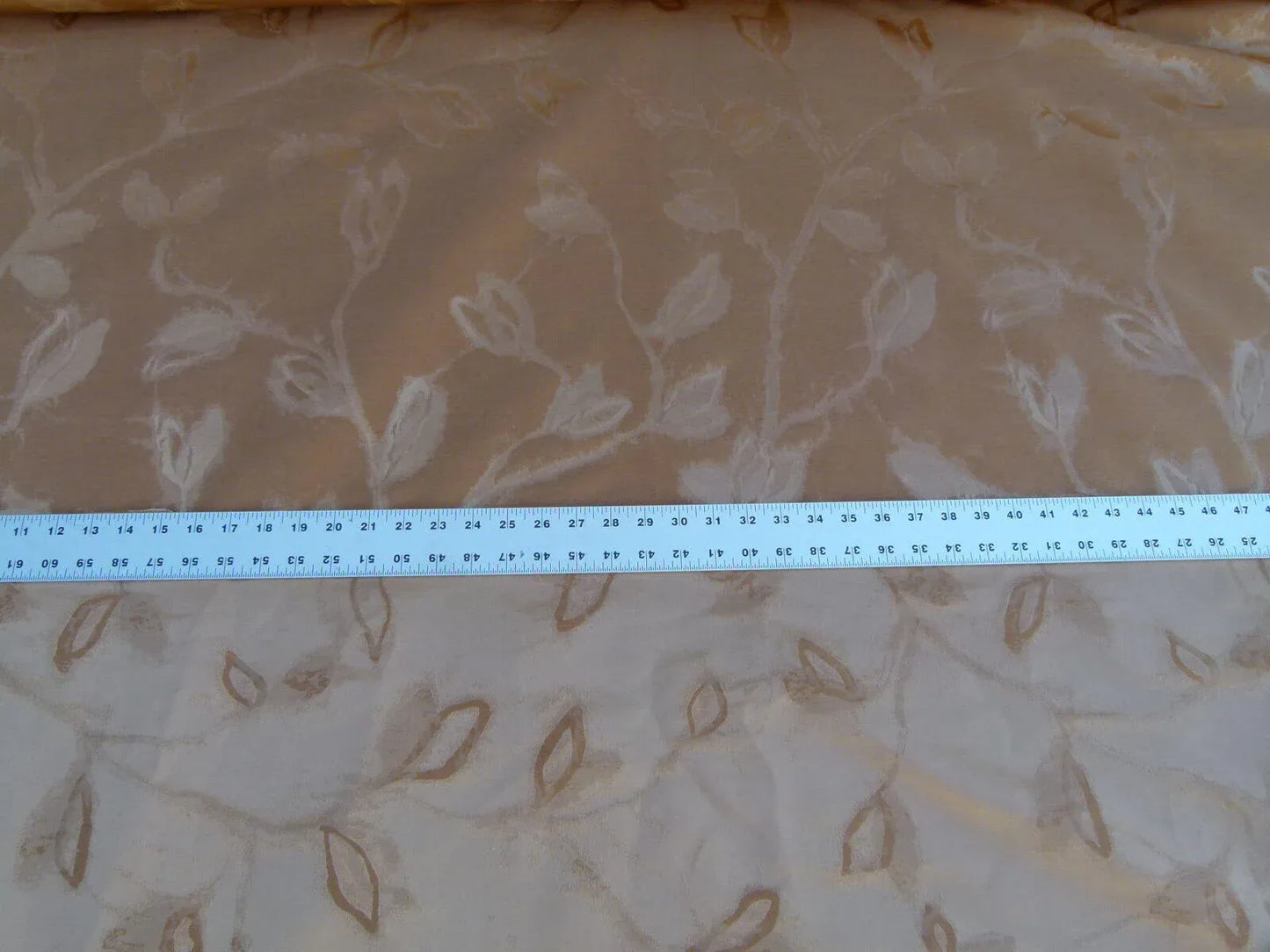 By Yard Scalamandre Gw Maharajah Clove Pink Brown Silk Linen Damask Reversible MSRP USD 348/Y