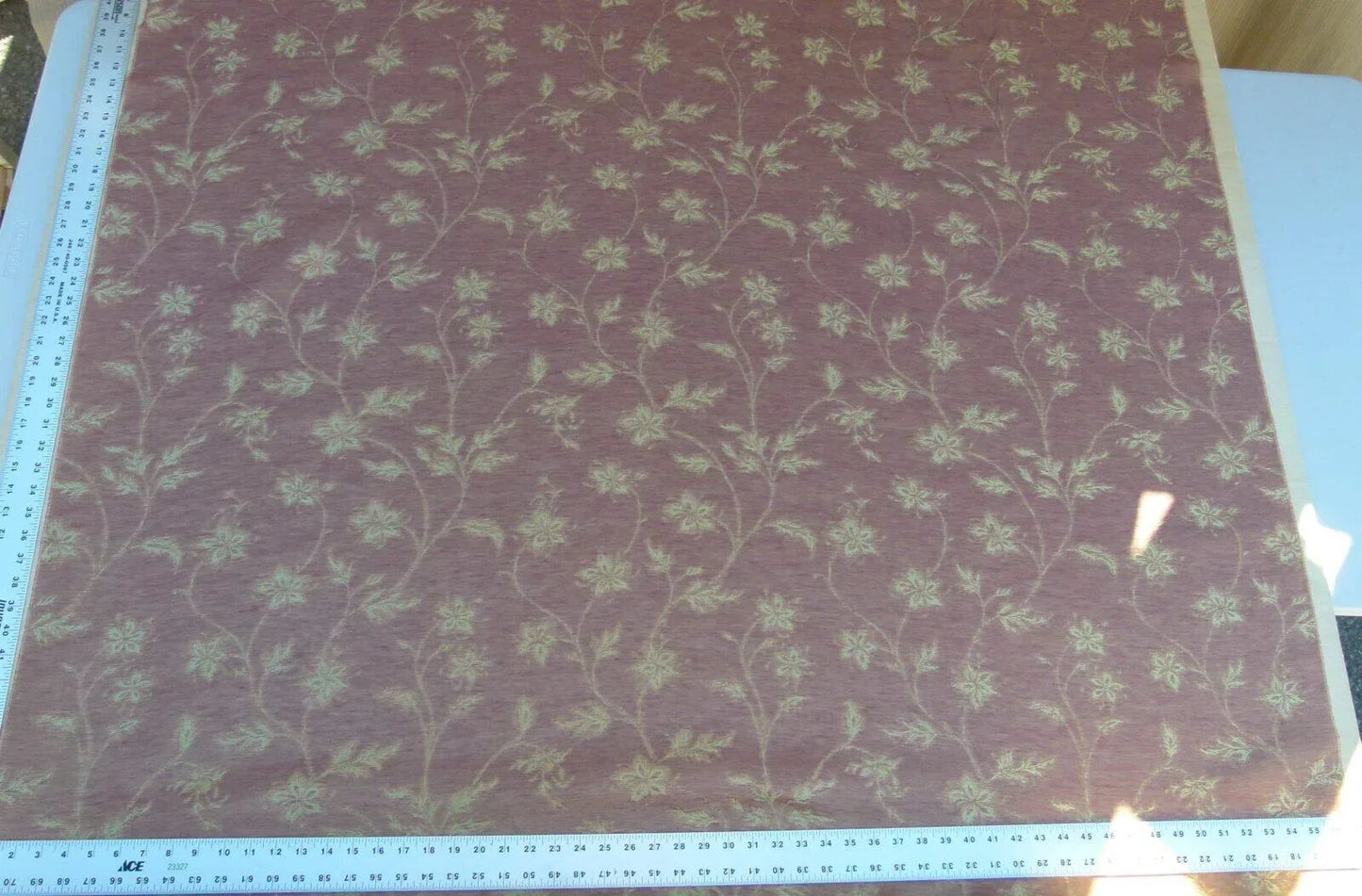 Scalamandre Serene Semi Sheer Silk Auburn Red Gold Double Organza Old World Weavers MSRP USD 168/y