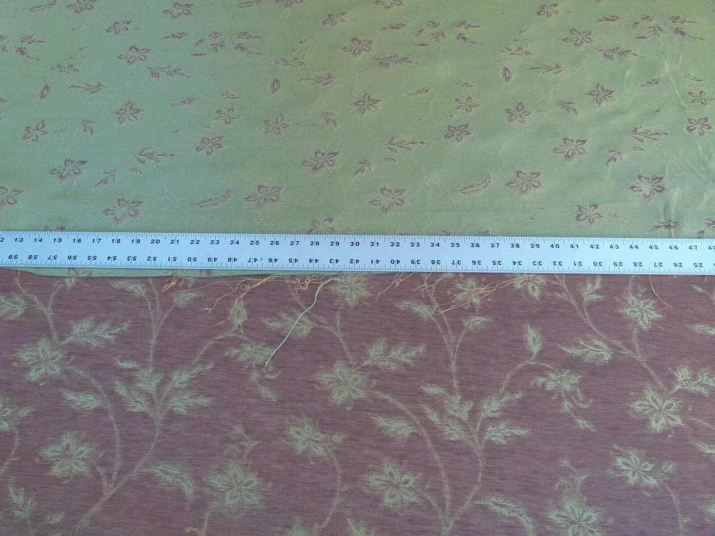 Scalamandre Serene Semi Sheer Silk Auburn Red Gold Double Organza Old World Weavers MSRP USD 168/y