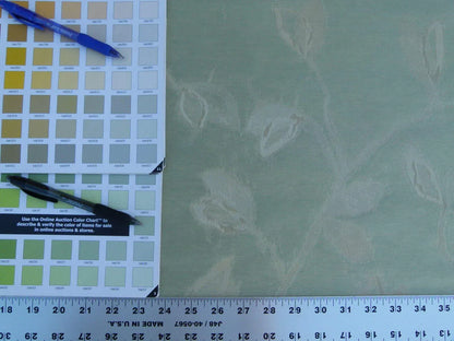 By Yard Scalamandre Gw Maharajah Arctic Blue Icy Silk Linen Damask Reversible MSRP USD 348/Y