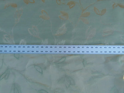 By Yard Scalamandre Gw Maharajah Arctic Blue Icy Silk Linen Damask Reversible MSRP USD 348/Y