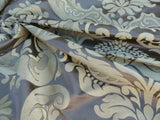 Old World Weavers Scalamandre Bellona Mocha Brown Gold Thick Renaissance Silk Damask MSRP USD 650/Y