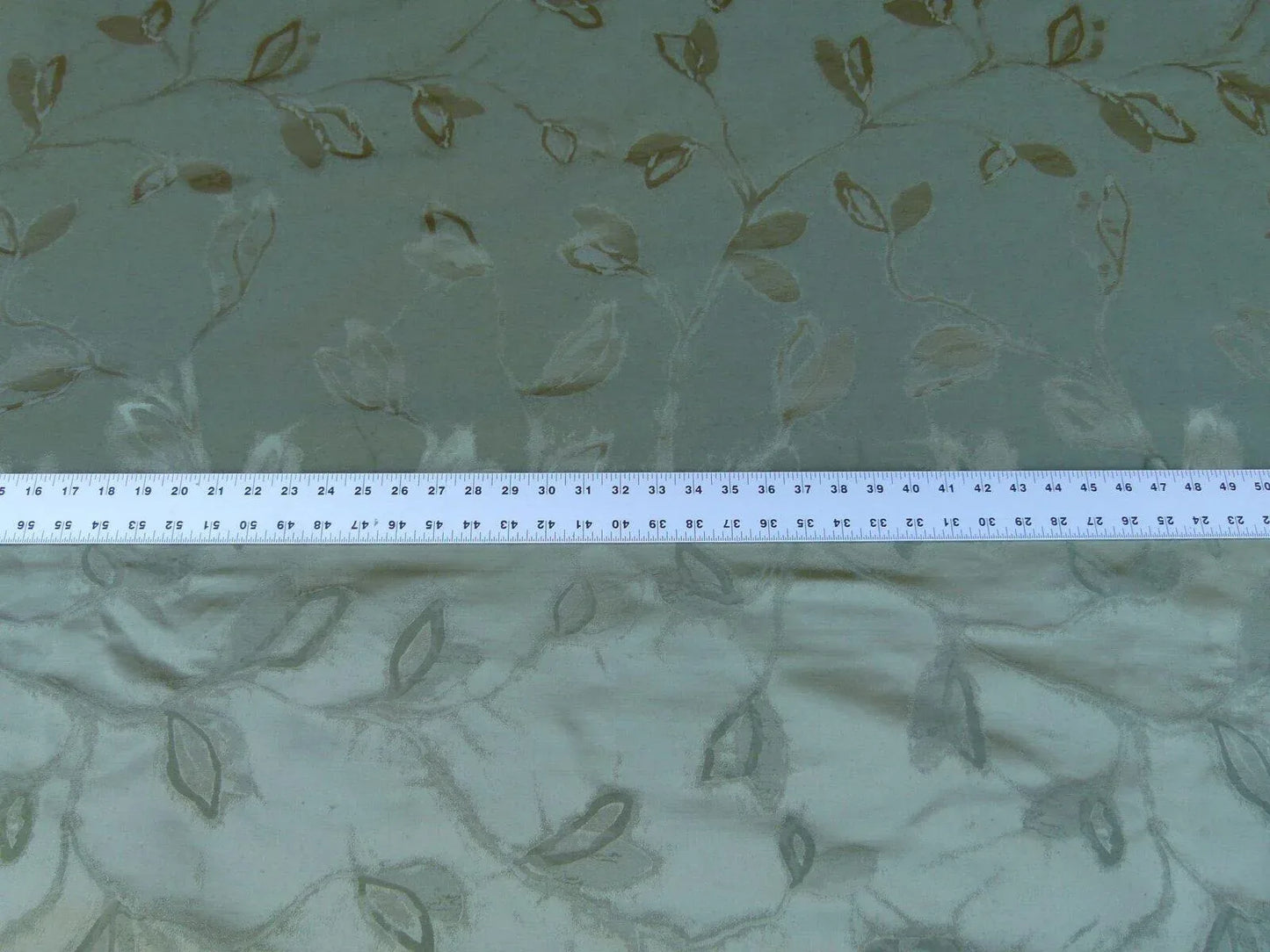 By Yard Scalamandre Gw Maharajah Avocado Green Gold Silk Linen Damask Reversible MSRP USD 348/Y