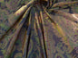 Scalamandre Fonthill Douglas Burgundy Brown Chocolate Red Green 100% Silk Paisley MSRP USD 336/Y