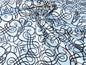 By Yd Scalamandre Flourish Scroll Ebony Black And White Silk Jarquard MSRP USD 292/Y