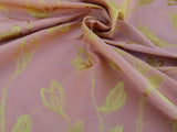 By Yard Scalamandre Gw Maharajah Copper Red Gold Yellow Silk Linen Damask Reversible MSRP USD 348/Y
