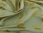 By Yard Scalamandre Gw Maharajah Antique Gold Yellow Silk Linen Damask Reversible MSRP USD 348/Y