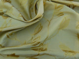 By Yard Scalamandre Gw Maharajah Antique Gold Yellow Silk Linen Damask Reversible MSRP USD 348/Y