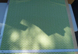 Scalamandre Chantico Chevron Lattice Lime Green White Linen Cotton Woven  Old World Weavers Chevron MSRP USD 198/Y
