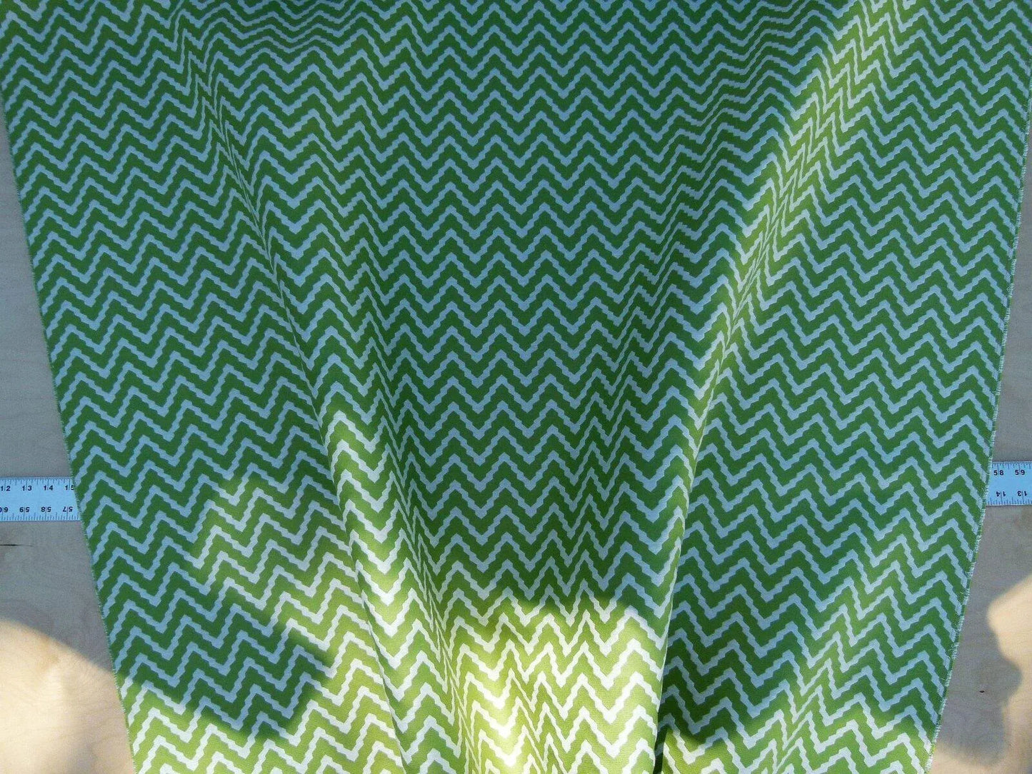 Scalamandre Chantico Chevron Lattice Lime Green White Linen Cotton Woven  Old World Weavers Chevron MSRP USD 198/Y
