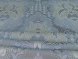 By Yard Scalamandre Lacerta Damask Cut Velvet Beige Cream White MSRP USD 512/yard