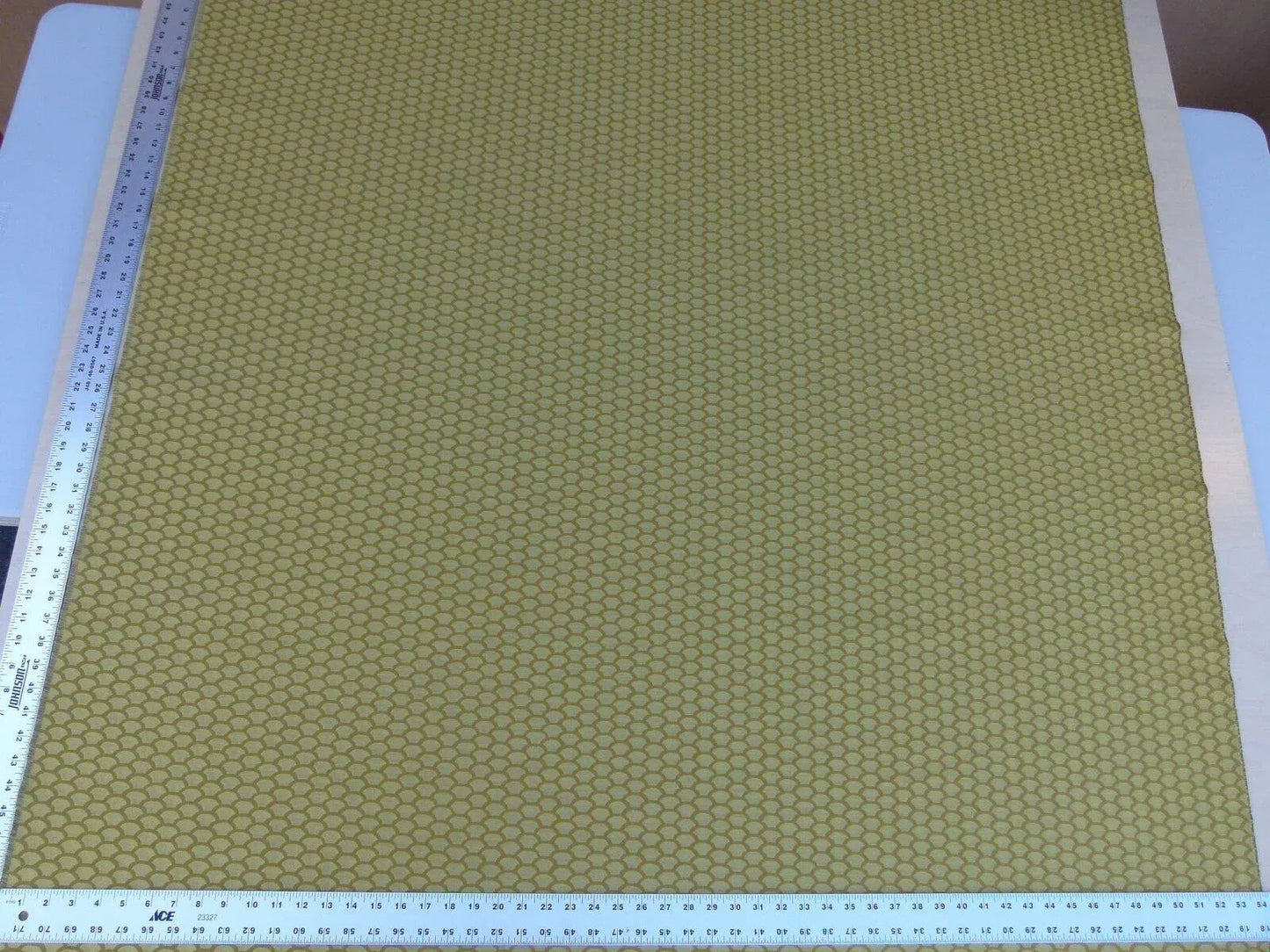 Bty Scalamandre Poseidon Gilt Gold Yellow Neutral Fish Scale Ocean Wave MSRP USD184/Y