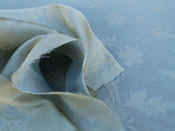 0.9 y Defects Scalamandre Serene "semi-sheer" Silk Pale Sky Blue Cream Old World Weavers MSRP USD 84/y