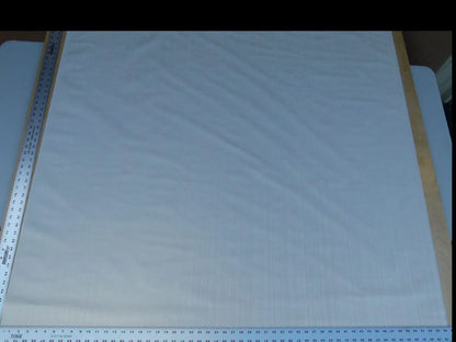 Scalamandre Mirage 100% Silk Self Strie "Lily White" Cream White Silver MSRP USD 198/Y