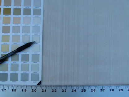 Scalamandre Mirage 100% Silk Self Strie "Lily White" Cream White Silver MSRP USD 198/Y