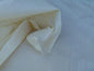 Scalamandre Mirage 100% Silk Self Strie "Lily White" Cream White Silver MSRP USD 198/Y