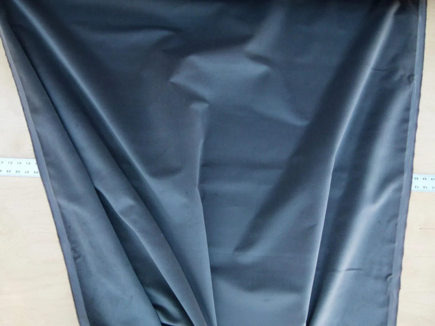 Bty Scalamandre Indus Velvet "gray" Charcoal Black Supple Italy MSRP USD 240/Y