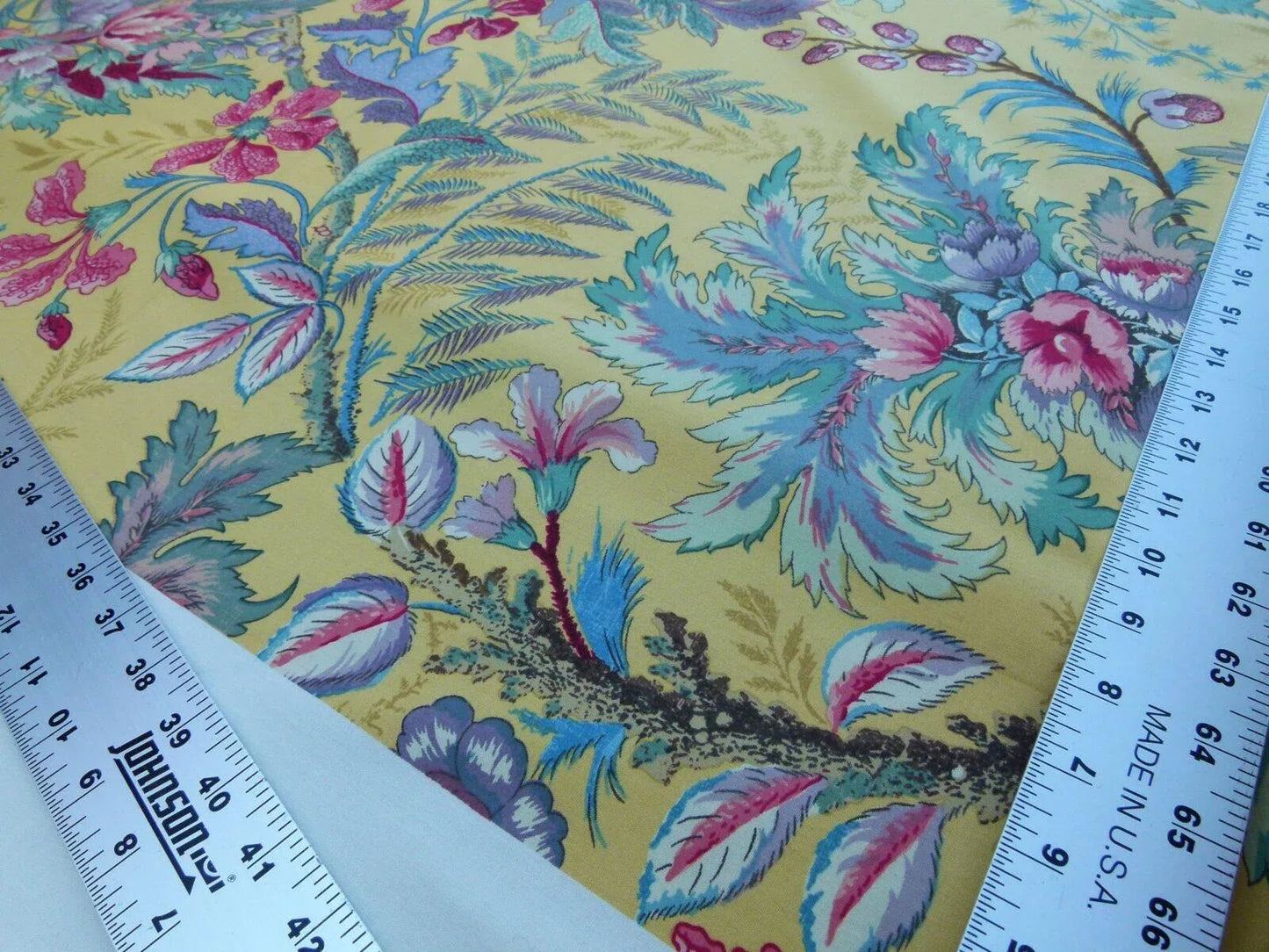 Bty Scalamandre Manon Multi/yellow Green Red Pink Blue Wild Tropical Floral Opera MSRP USD 244/Y