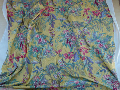 Bty Scalamandre Manon Multi/yellow Green Red Pink Blue Wild Tropical Floral Opera MSRP USD 244/Y