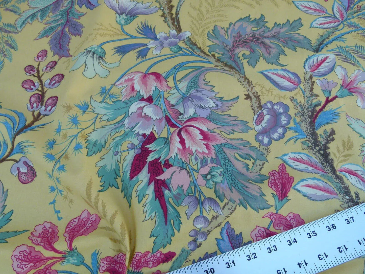 Bty Scalamandre Manon Multi/yellow Green Red Pink Blue Wild Tropical Floral Opera MSRP USD 244/Y